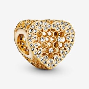 Pandora SHINE Honeycomb Lace Charm